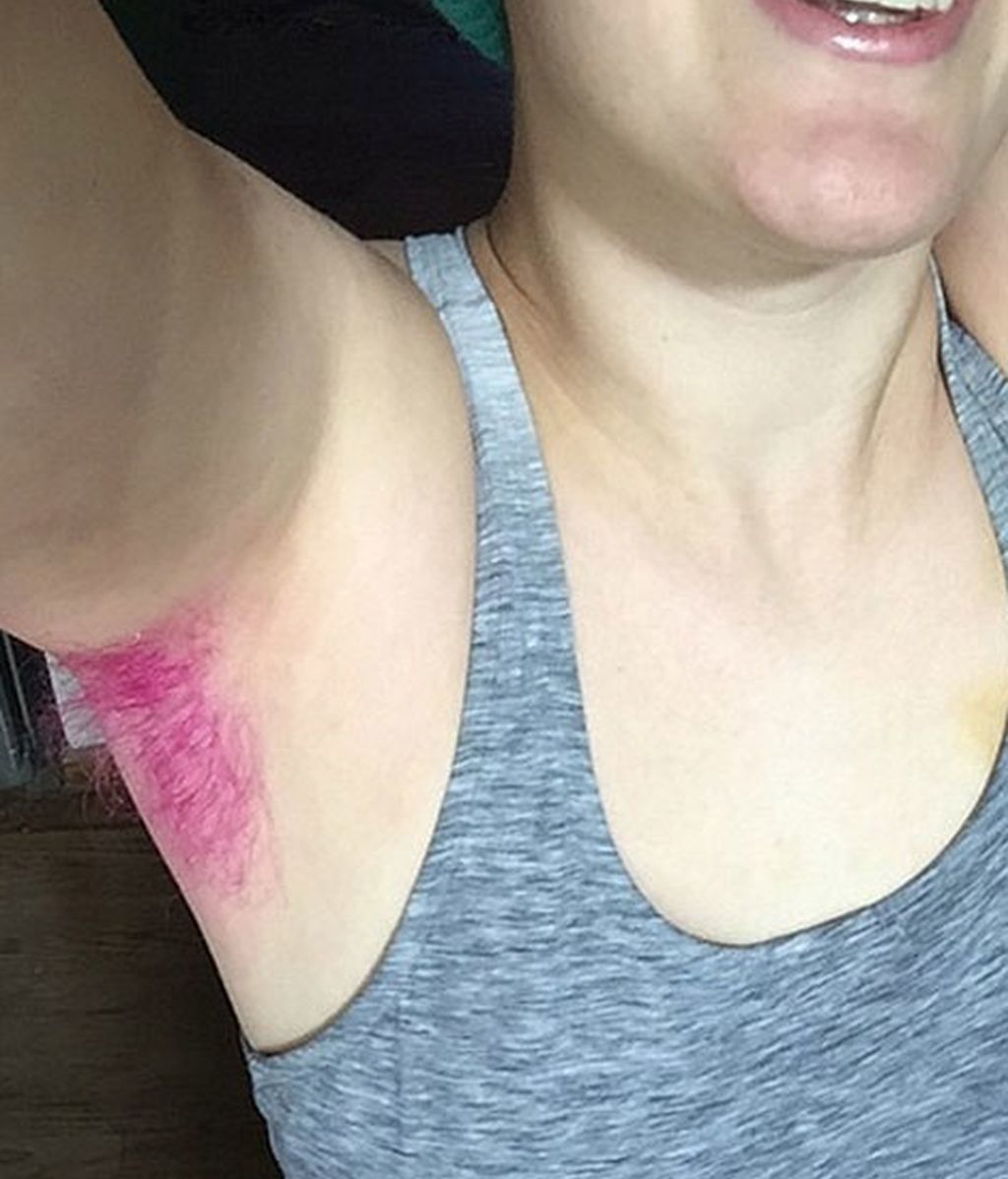 Teñirse el pelo de la axila, ¿Moda o protesta?