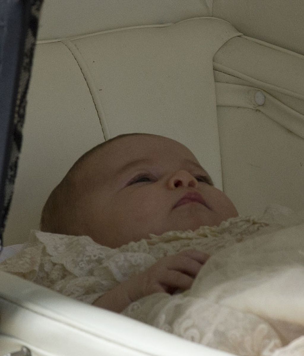La pequeña Charlotte de Cambridge