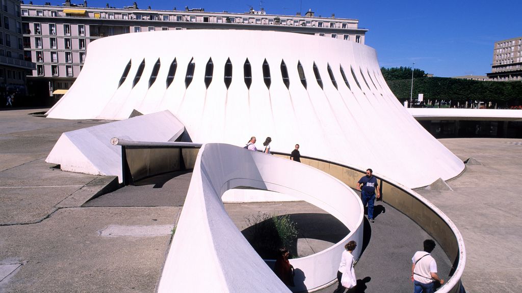 'Le Volcan', Casa de la Cultura de Havre (Francia)