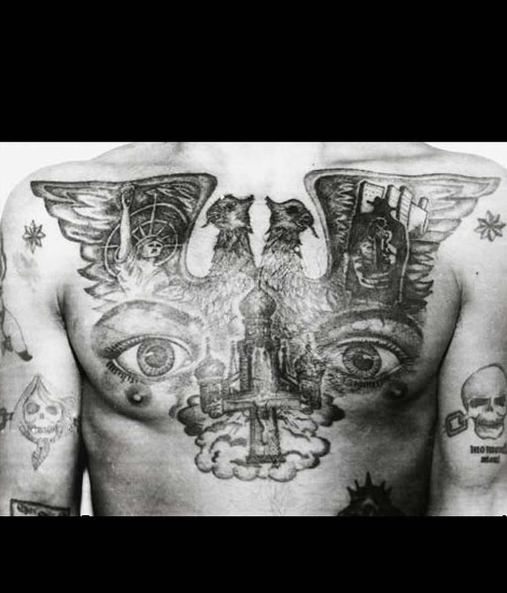 El lenguaje secreto de los tatuajes de los presos