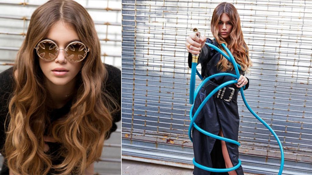 Así ha posado para su primera campaña, con Chrome Hearts