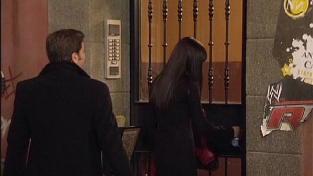 El beso de Rebeca y Eduardo El beso de Rebeca y Eduardo