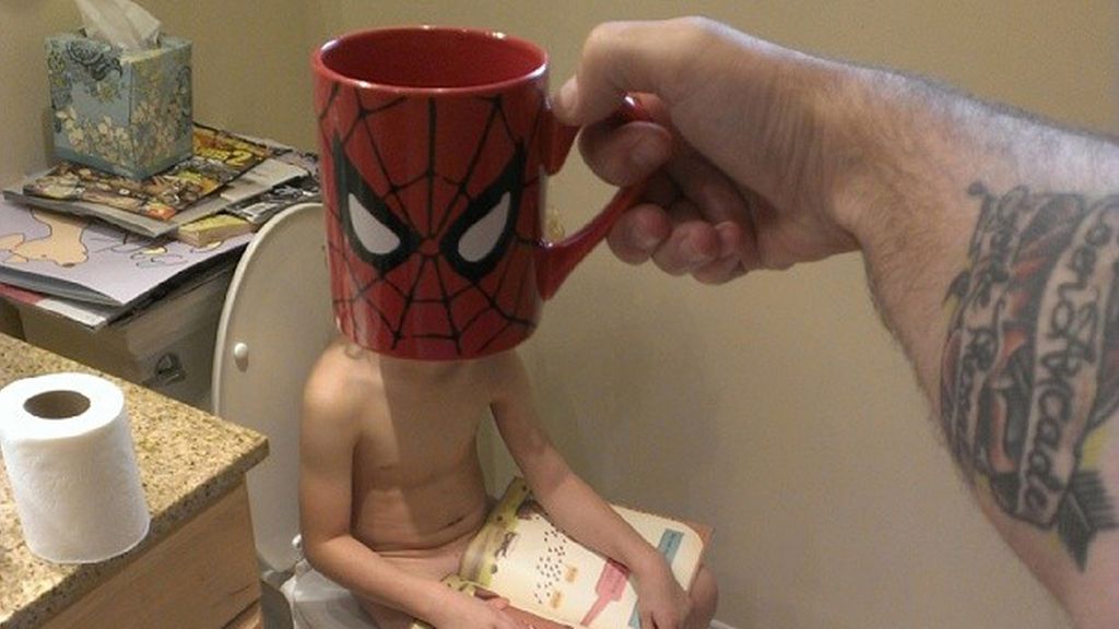 Convierte a sus hijos en superhéroes con tazas de desayuno