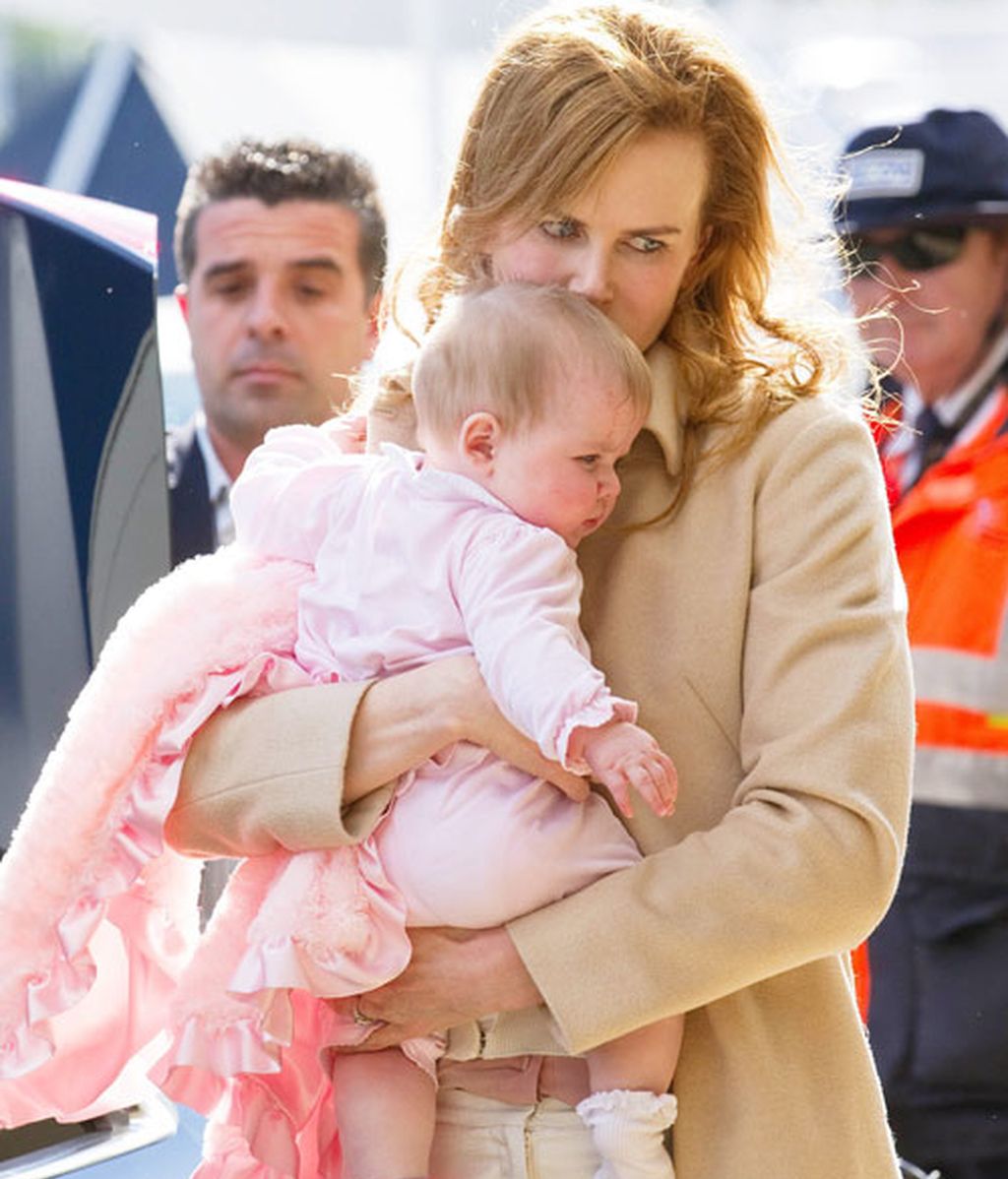 Nicole Kidman presume de hija en Sidney