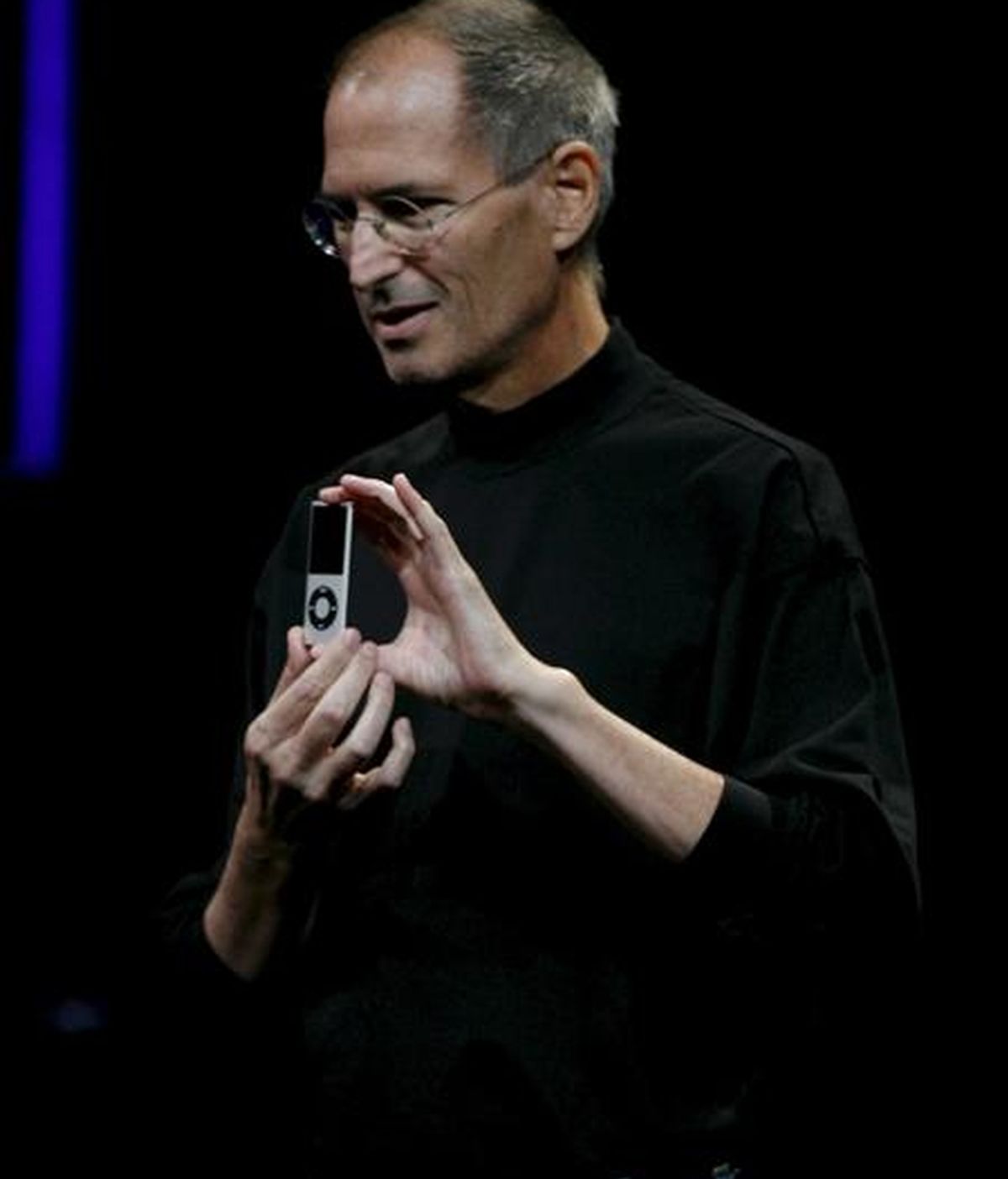 Steve Jobs, consejero delegado de Apple, destacó que, si se considera la facturación del conjunto del año, Apple supera ya los 50.000 millones de dólares en ventas. EFE/Archivo