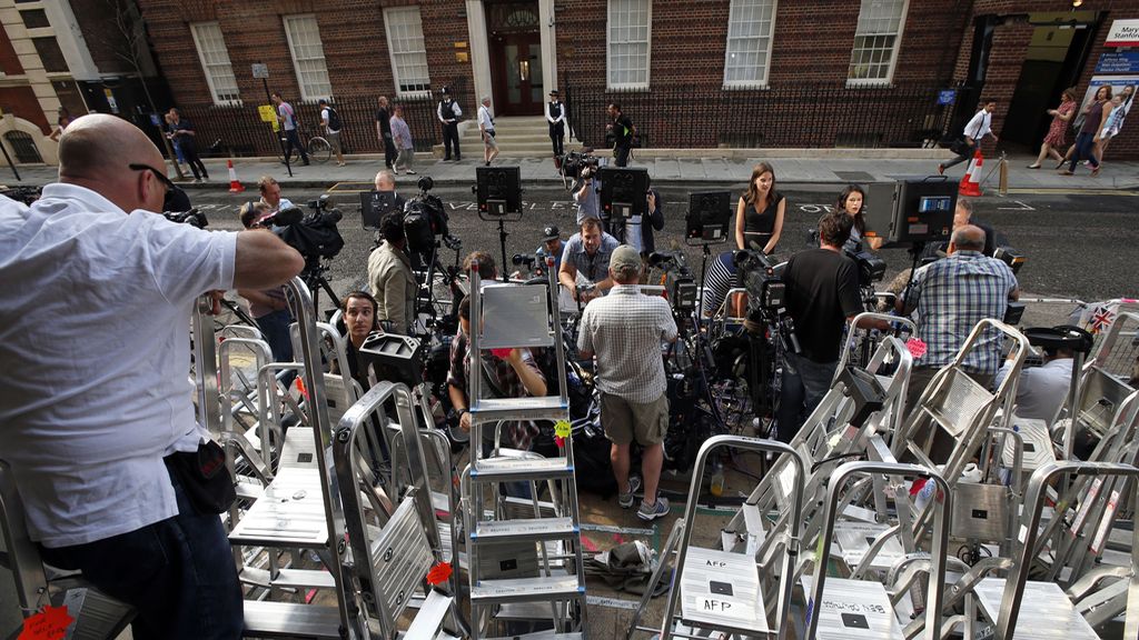 Reino Unido, preparado para dar la bienvenida al bebé real