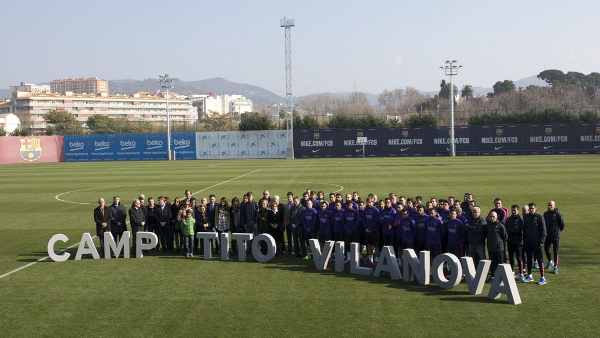 Tito Vilanova ya tiene campo de fútbol con su nombre