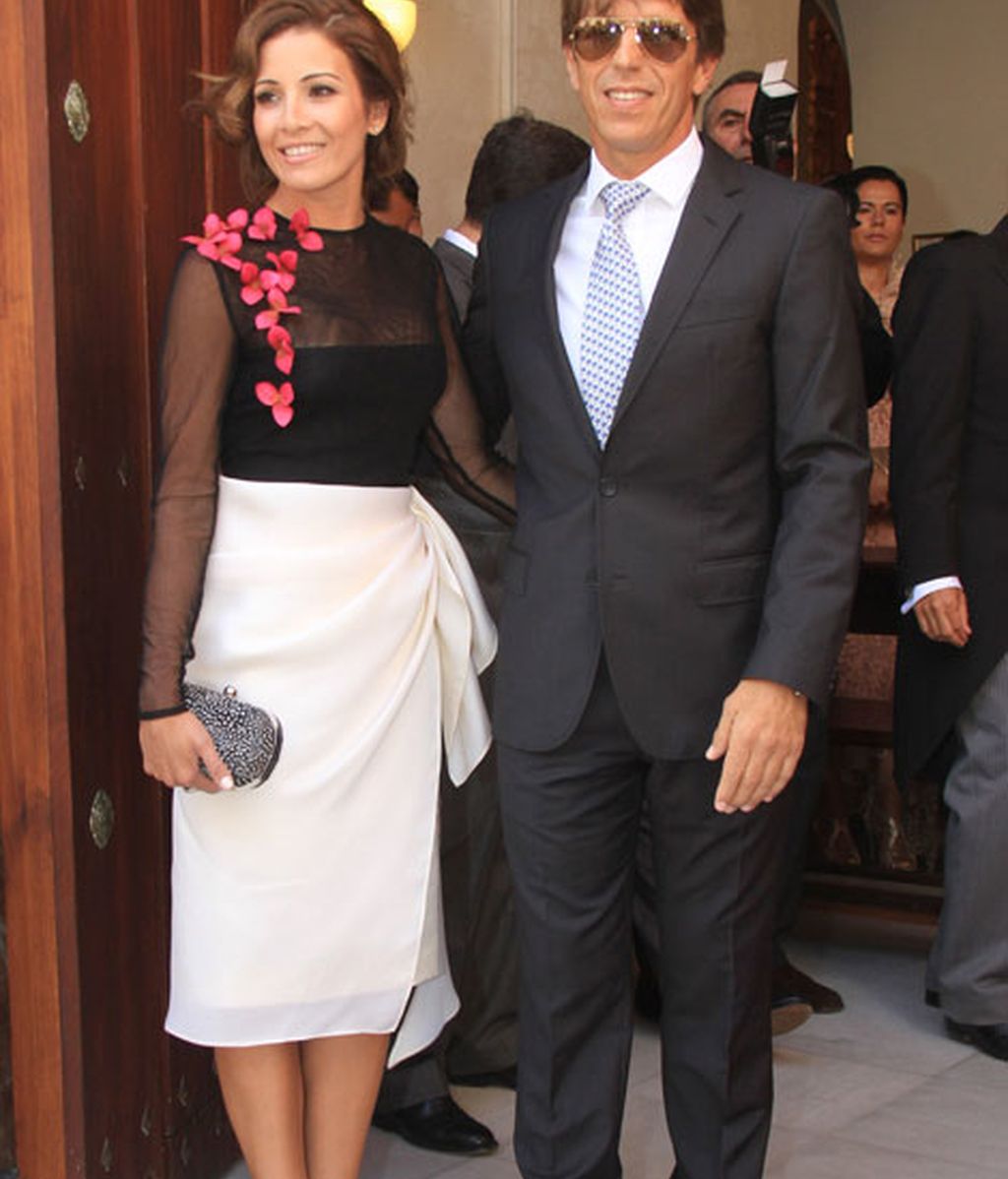 Así ha sido el vestido de Lourdes Montes en su segunda boda con Fran Rivera