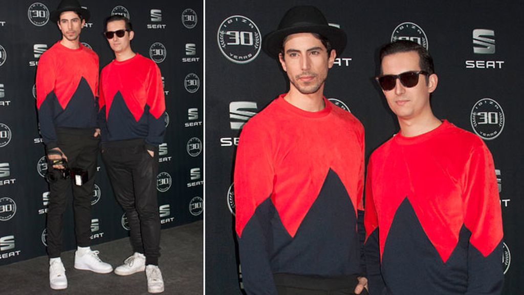 Los blogueros Pepino y Crawford también estuvieron en la fiesta