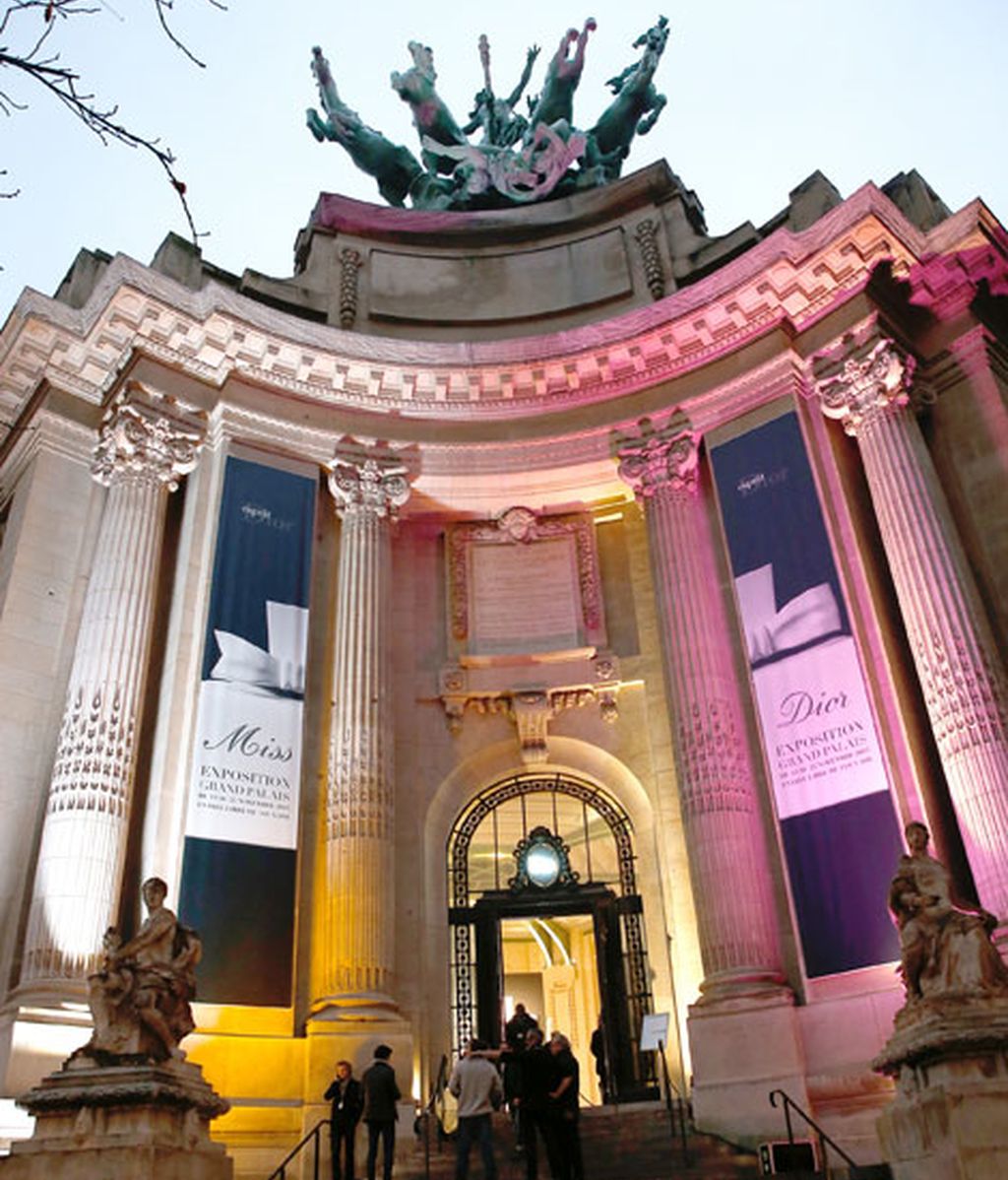 La entrada del Gran Palais de París
