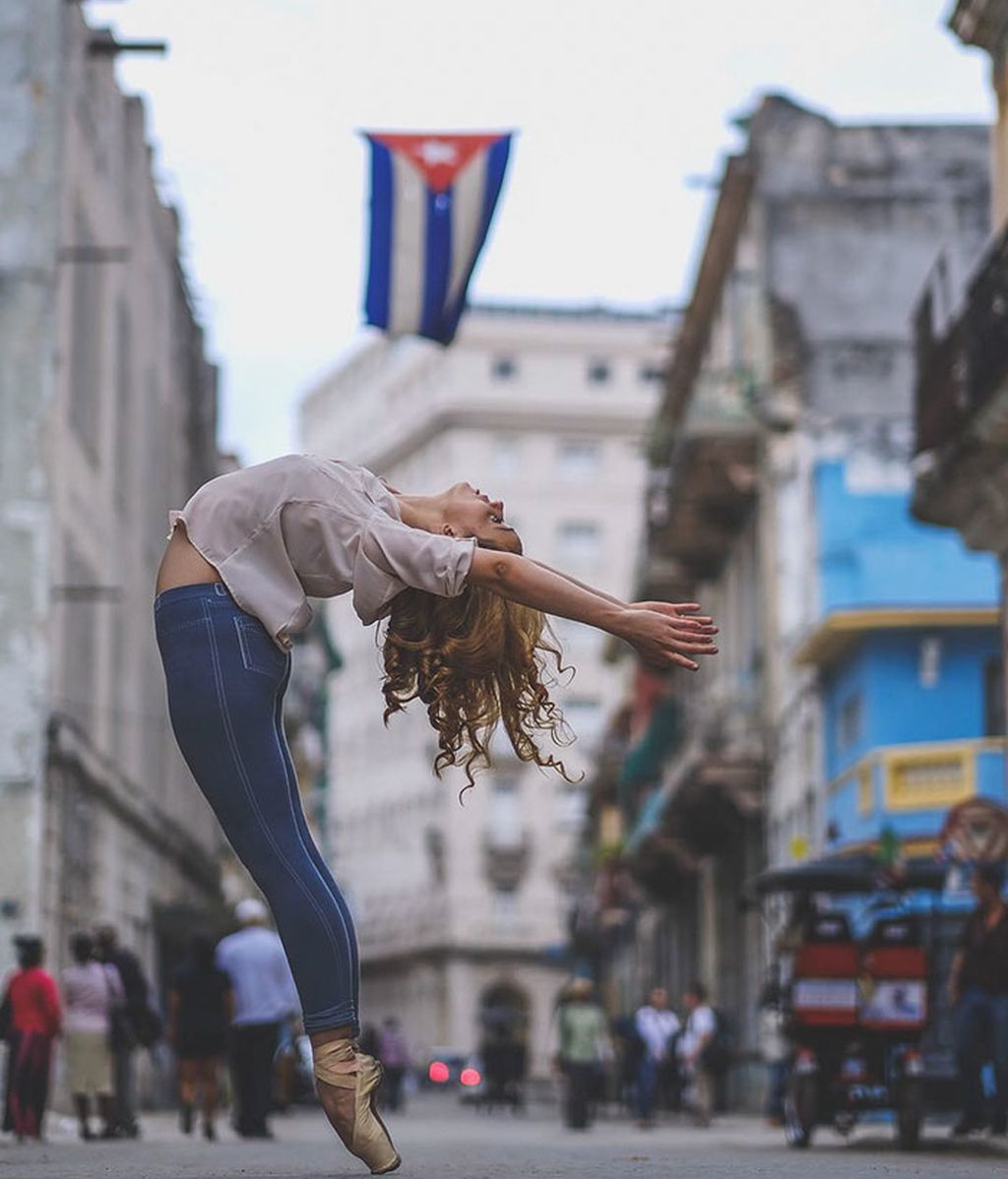 Consiguió ir a La Habana con una beca