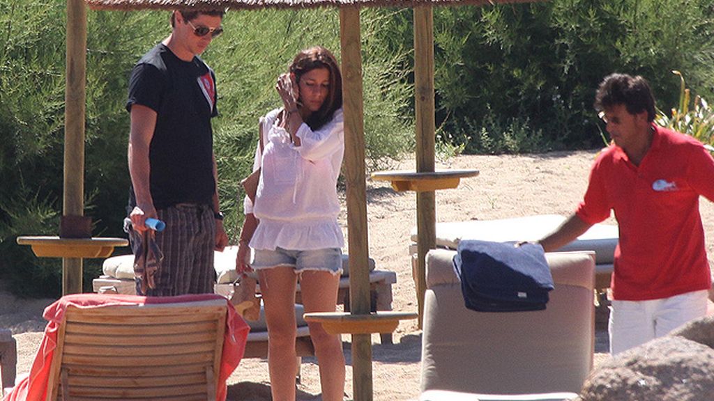 Torres y Olalla se relajan en Cerdeña