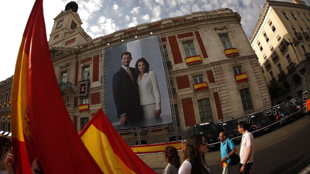 Madrid acompaña a Felipe VI