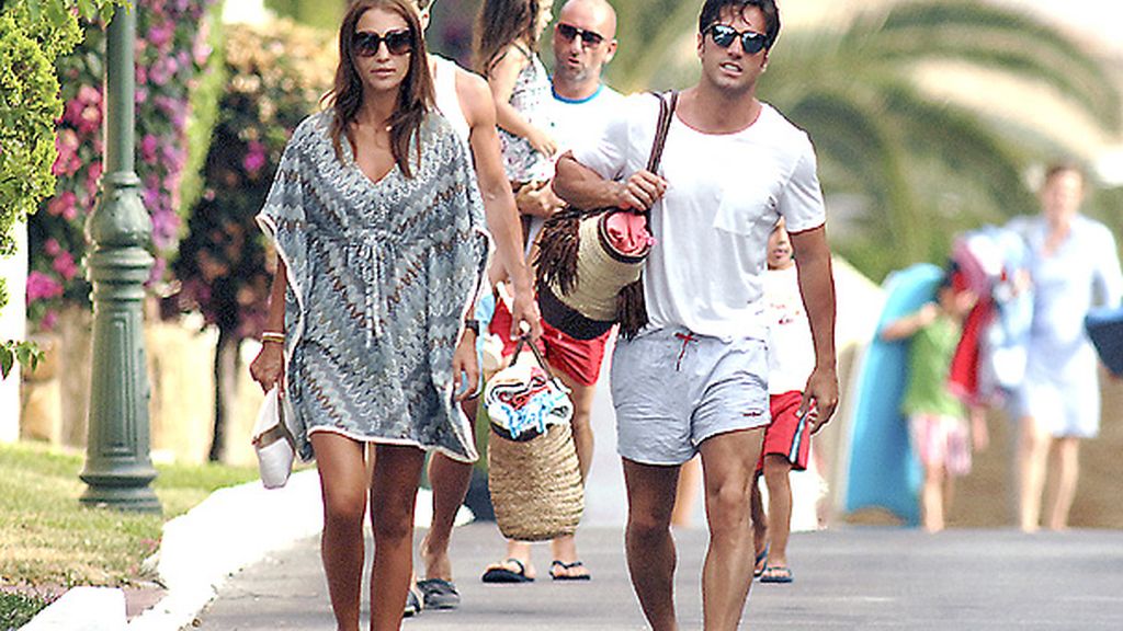 La familia de Bustamante están pasando unos días en Marbella