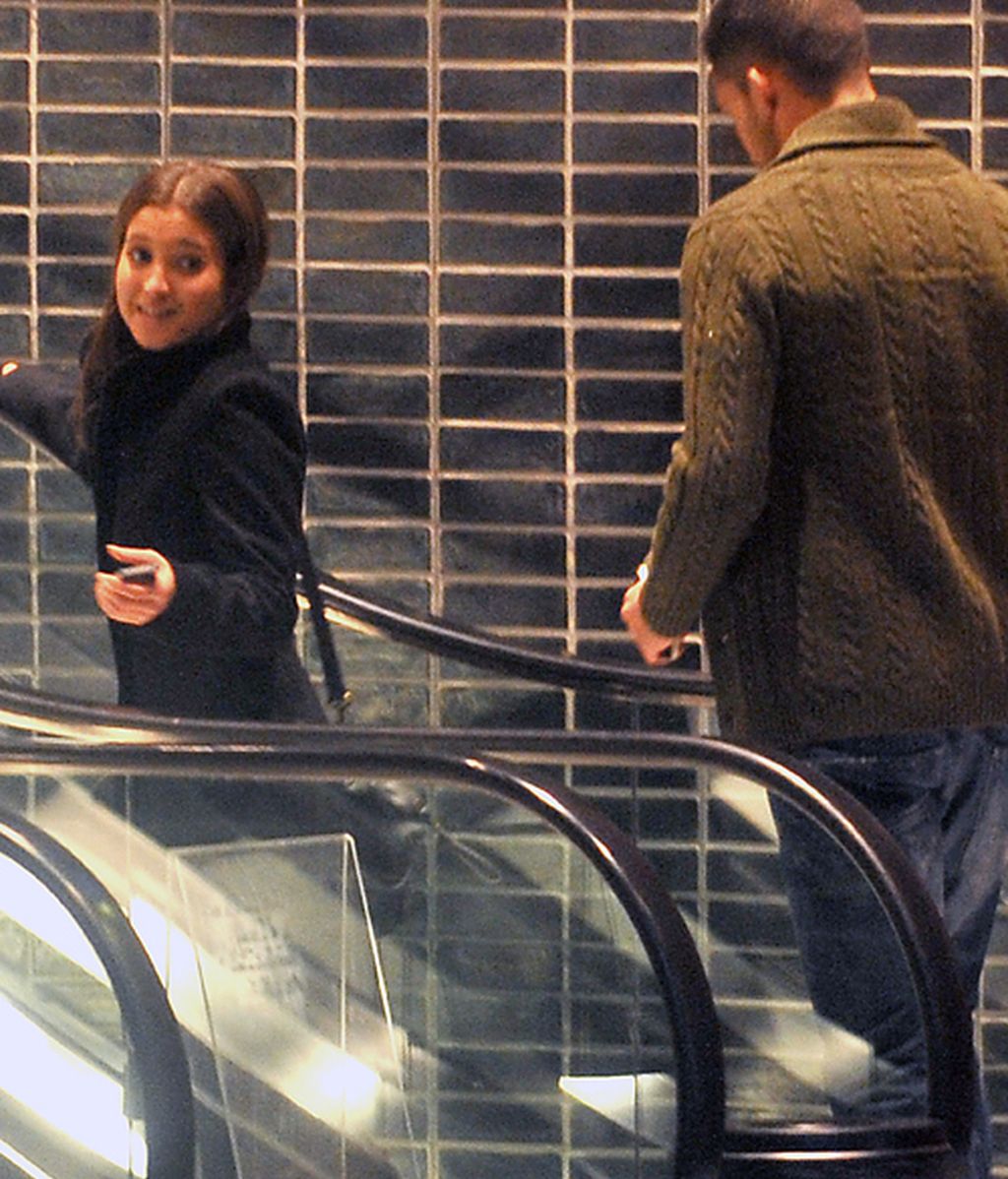¿Pareja a la vista? Ana Fernández con el portero del Getafe