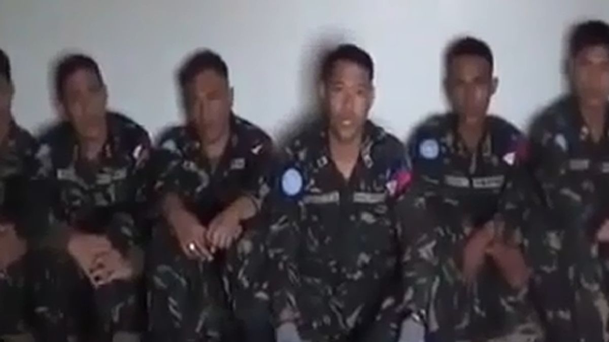 Varios de los cascos azules filipinos secuestrados por los rebeldes sirios
