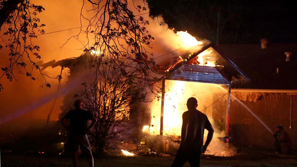 Las imágenes de la explosión de la fábrica en Texas