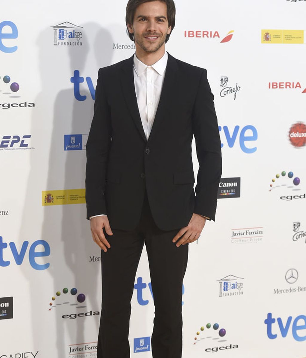 Marc Clotet que acudió sin su chica Natalia Sánchez