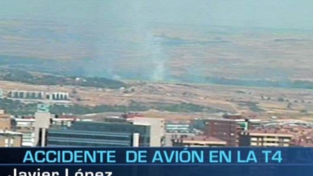 Grave accidente en Barajas