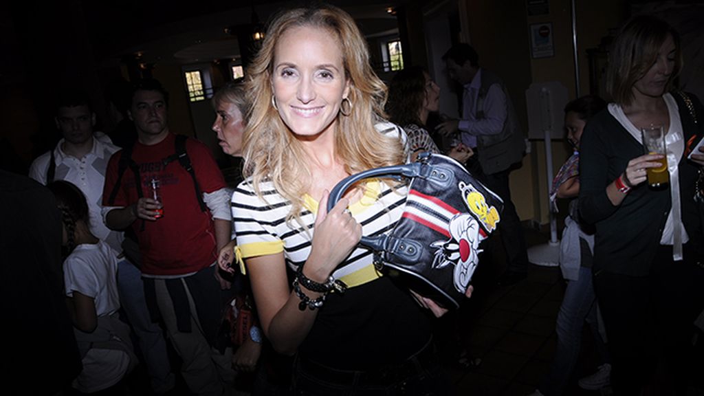 Sandra Ibarra, cuya Fundación en favor de la lucha contra el cáncer obtuvo parte de los beneficios logrados en el desfile solidario