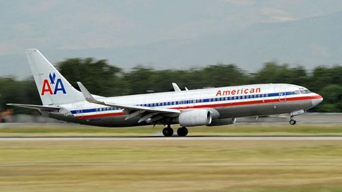 Un avión de American Airlines