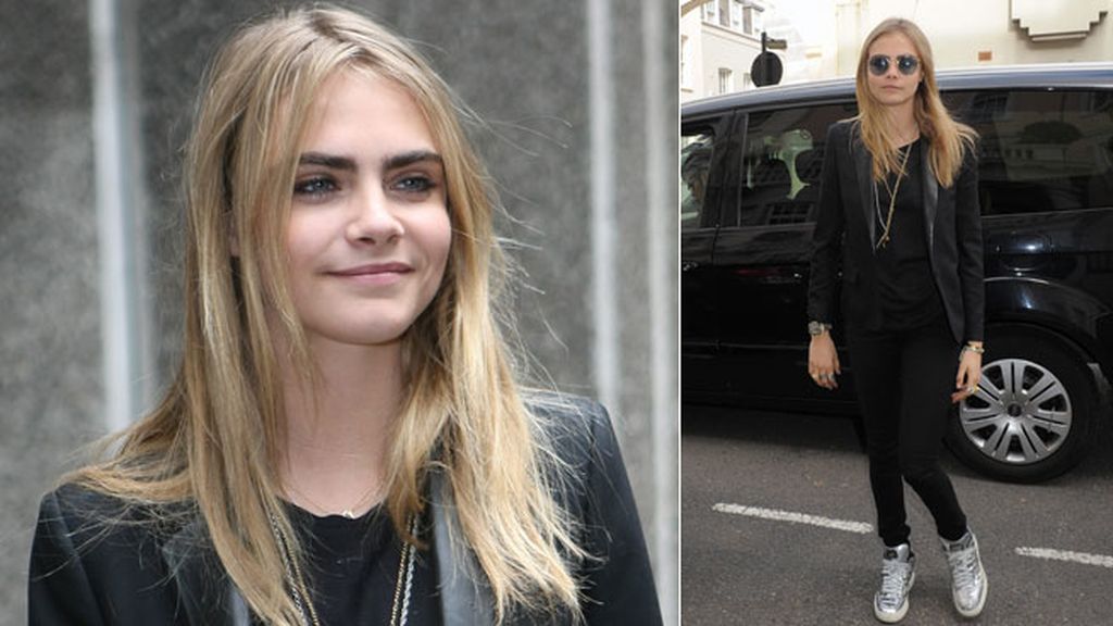 Lo más llamativo de Cara Delevingne: sus zapatillas