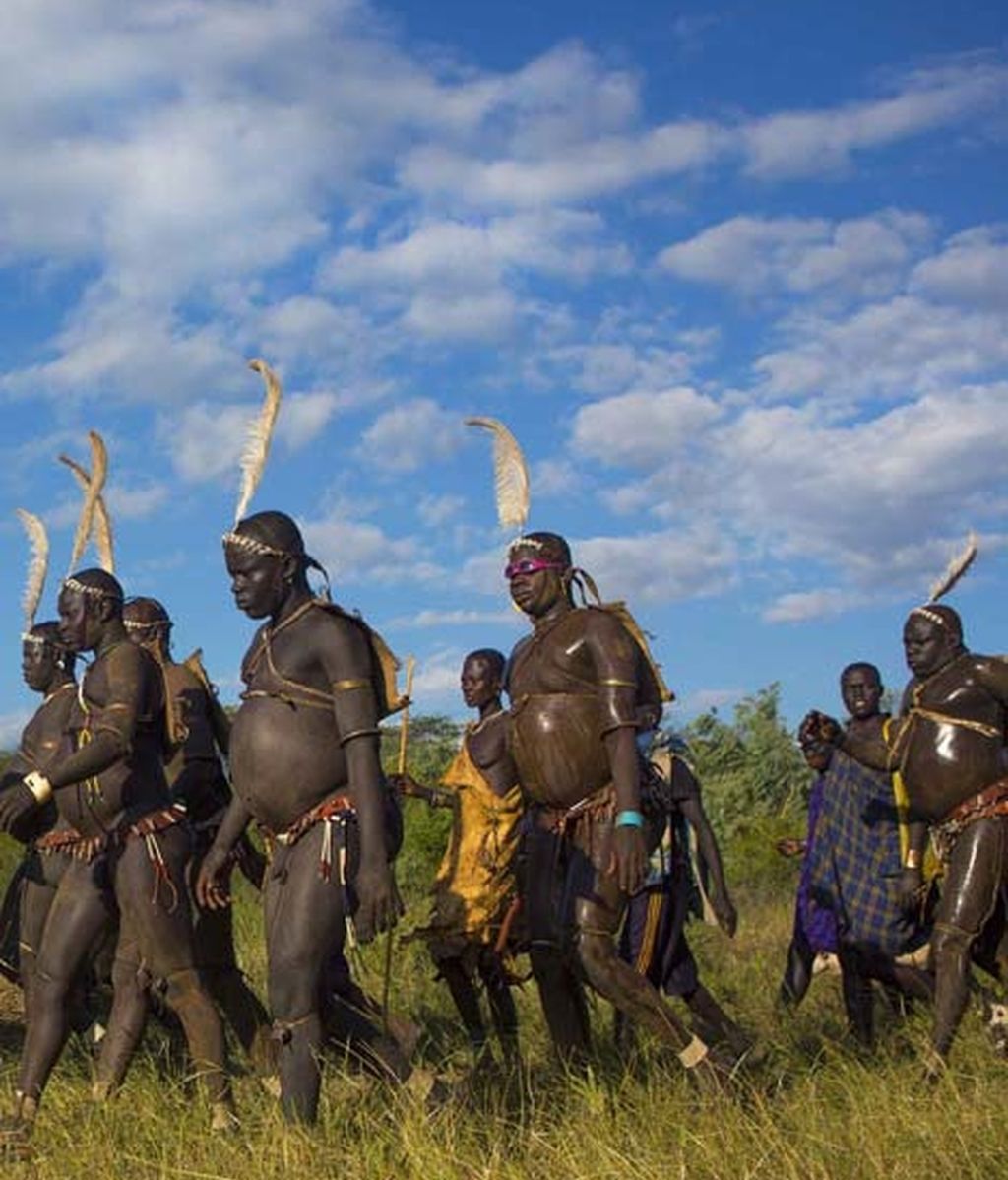 Competición por ser el hombre más gordo de la tribu