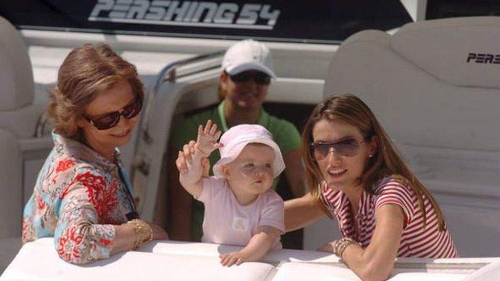 Sus primeras vacaciones en Palma