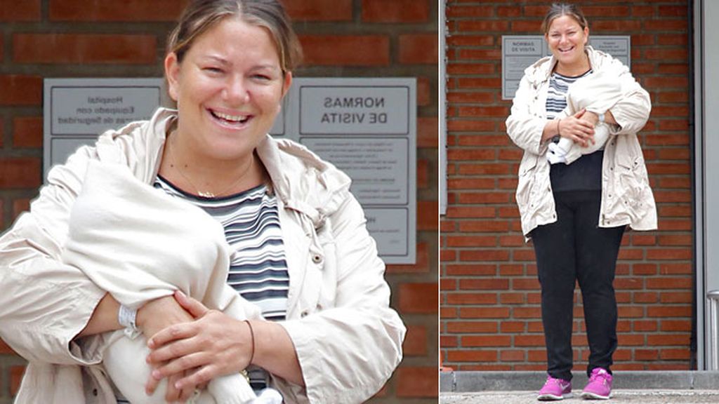 Solo faltó la tía, Carla Goyanes, y su hijo Carlitos