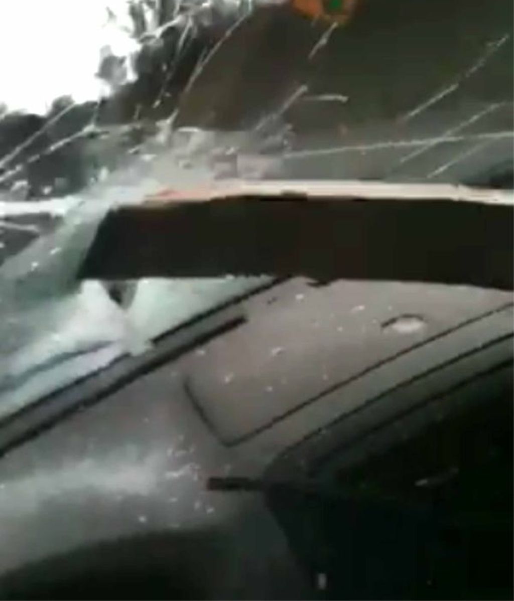 Casi graba su propia muerte