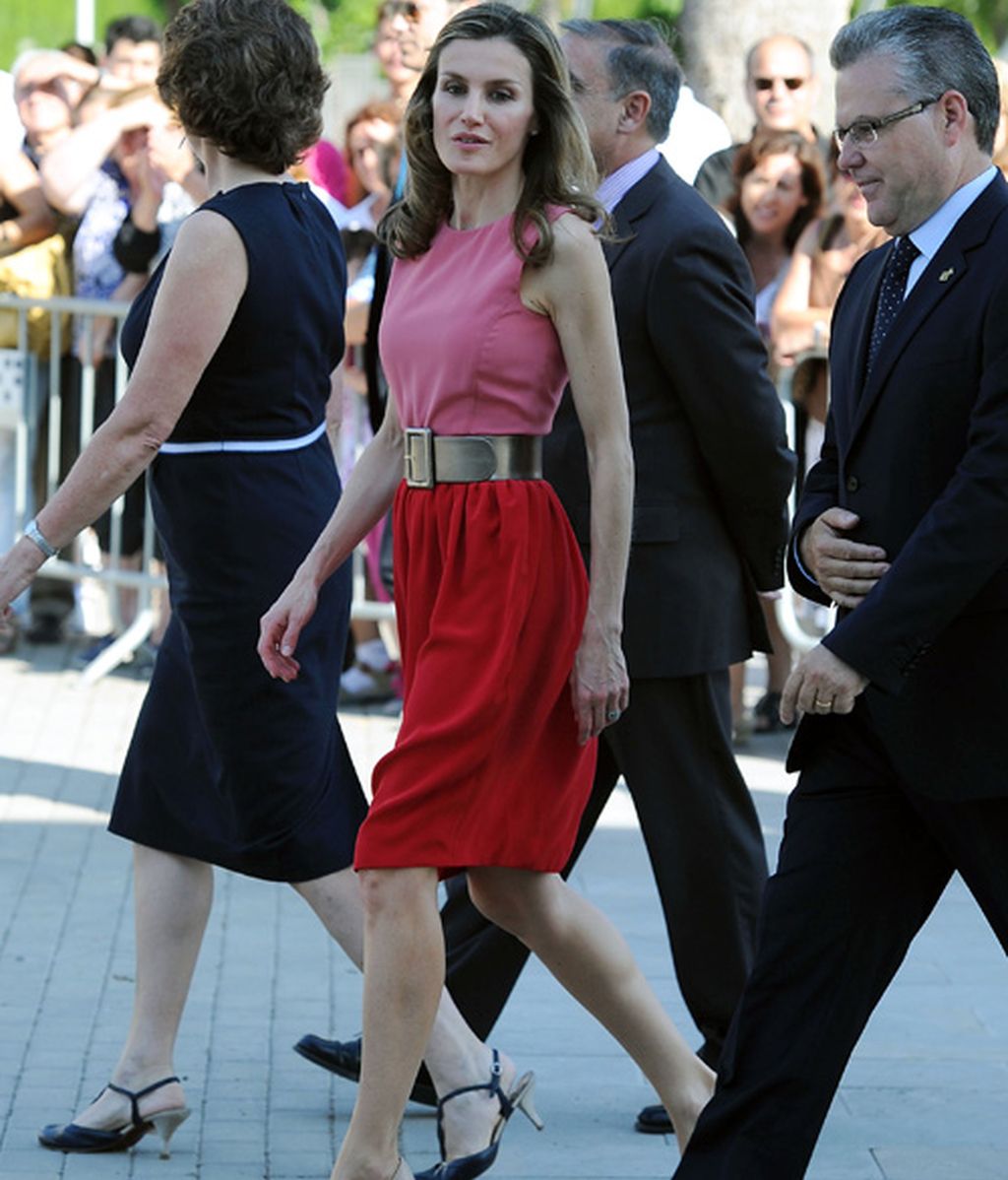 Letizia ya reina en color block