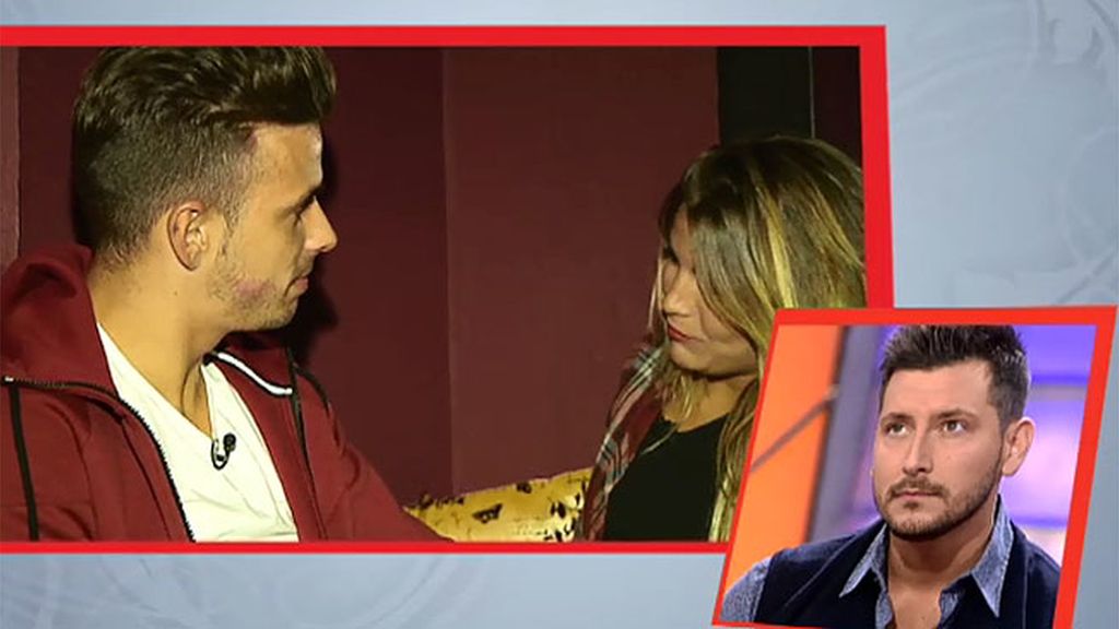Cristian, a Natalia: “Cuando te veía en la tele, no me parecías trigo limpio”