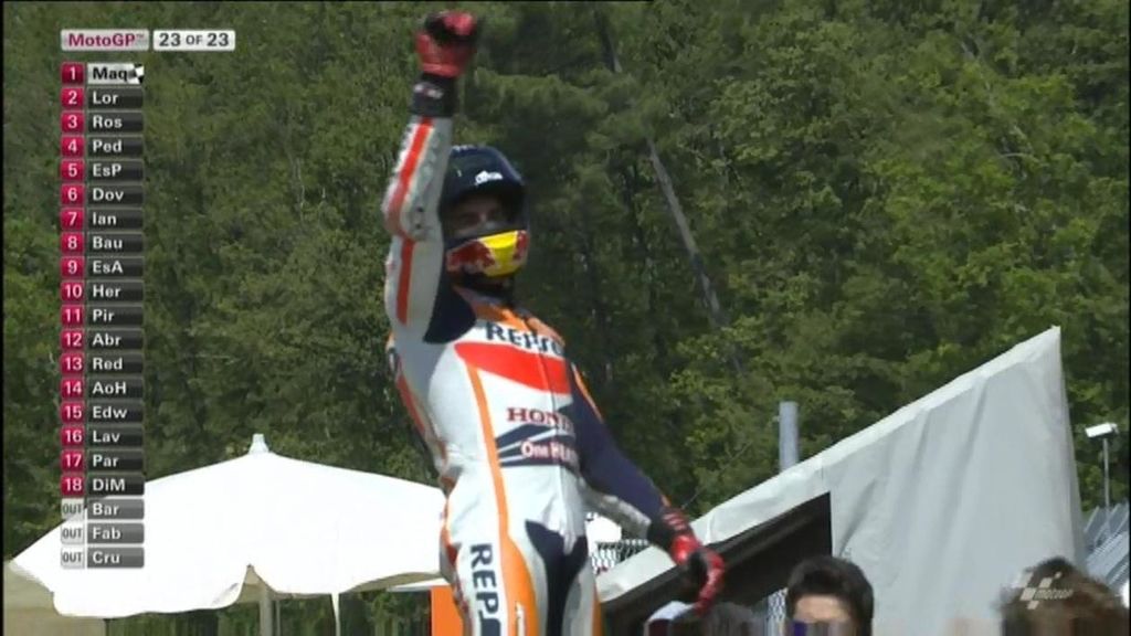 Márquez realiza otra exhibición en tierras de Rossi