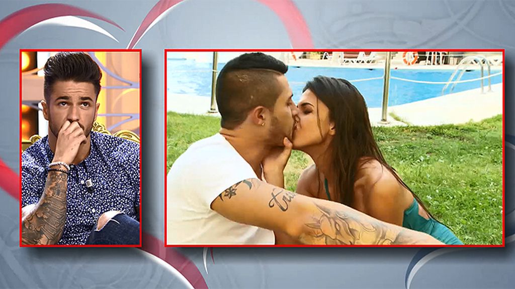Besos, besos y más besos entre Sofía y Pollo
