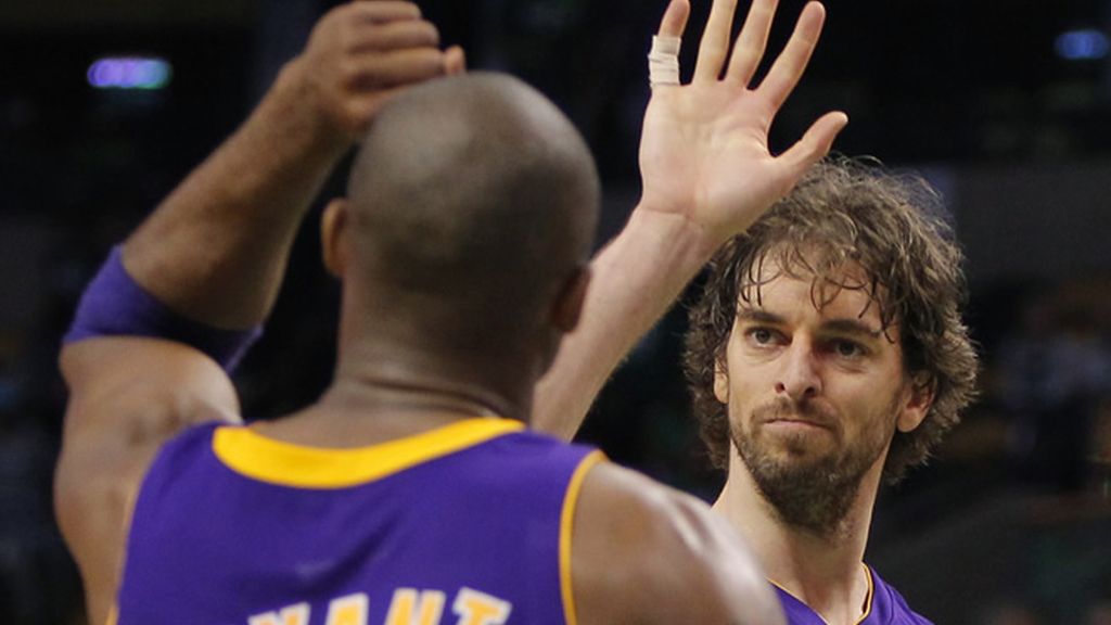 Los Lakers se imponen en Boston Los Lakers se imponen en Boston