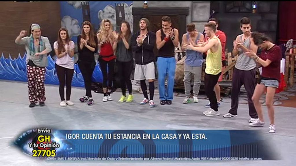 Los concursantes disimulan saber el secreto de Yessica y Anabel