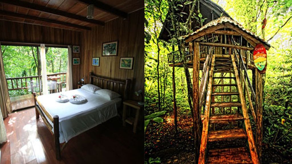 Tree houses hotel, en mitad de la selva costarricense