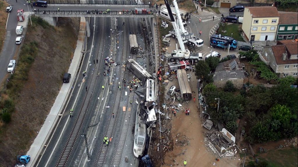 Las fotos de la tragedia del Alvia Madrid-Ferrol