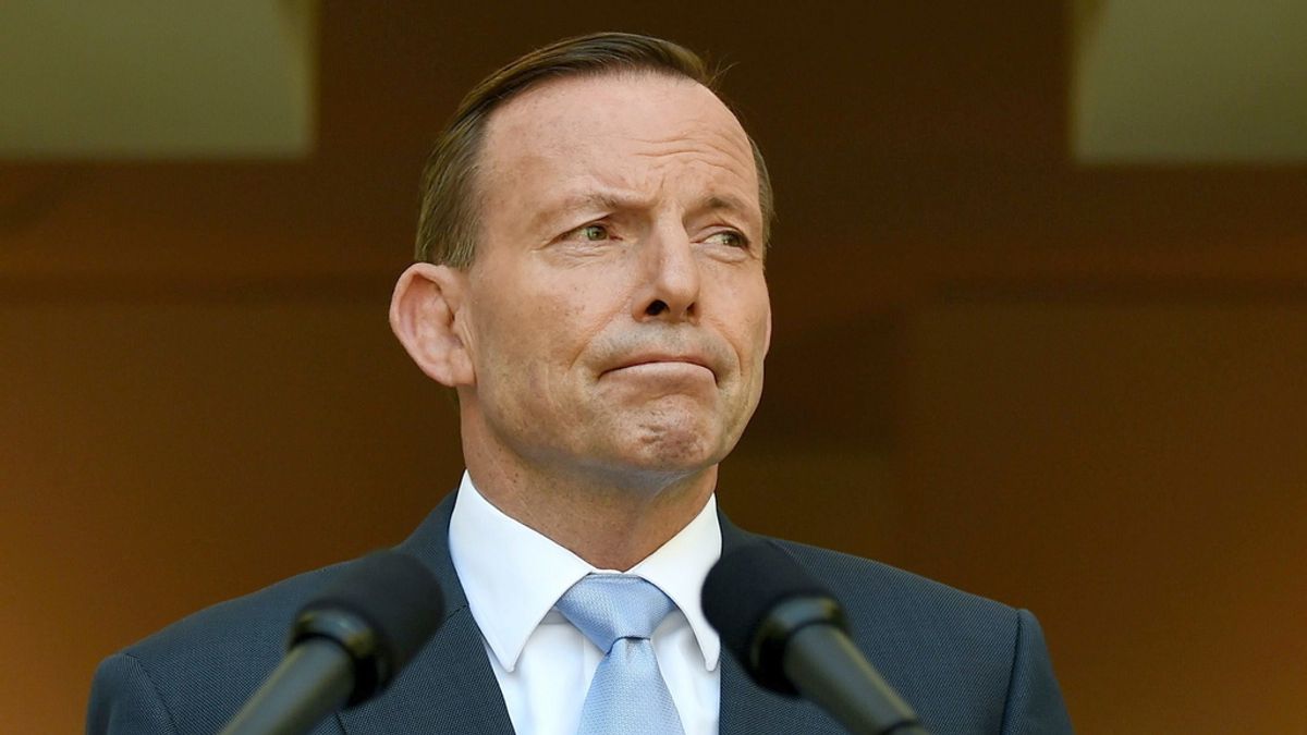 Tony Abbott admite que es "un día difícil" pero asegura que los australianos superarán el reto