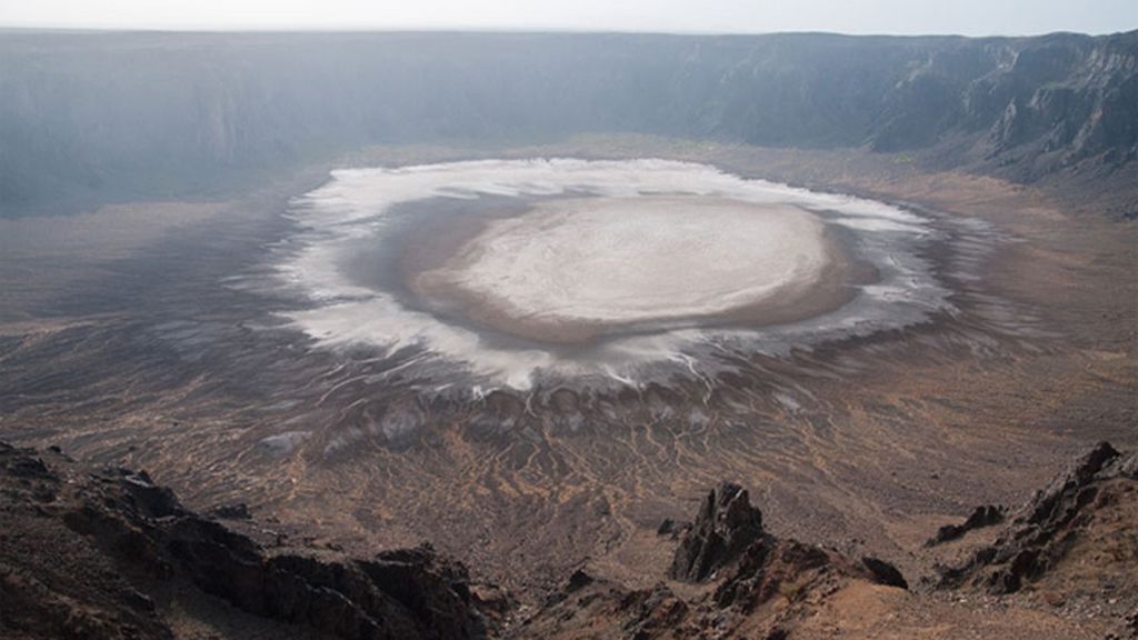 Cráter de Wahba, en Arabia Saudita.