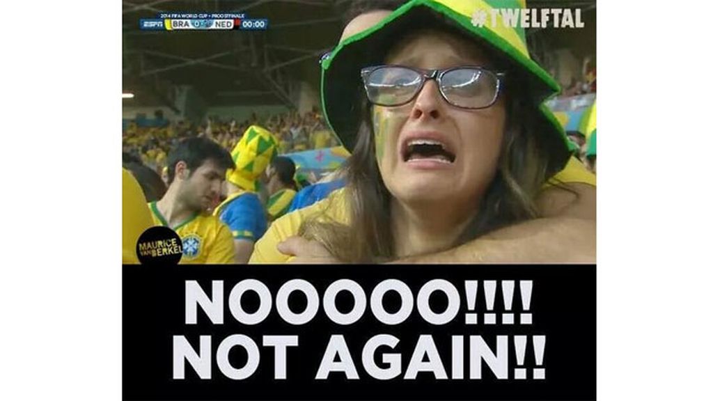 Los memes de Twitter se ceban con Brasil