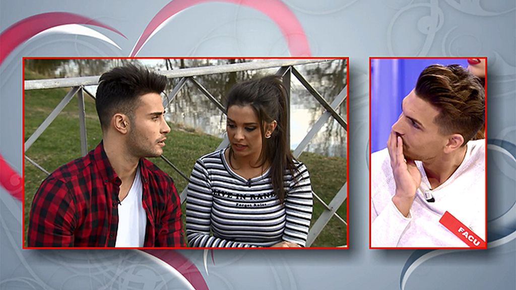 Ruth rechaza el beso de Ángel