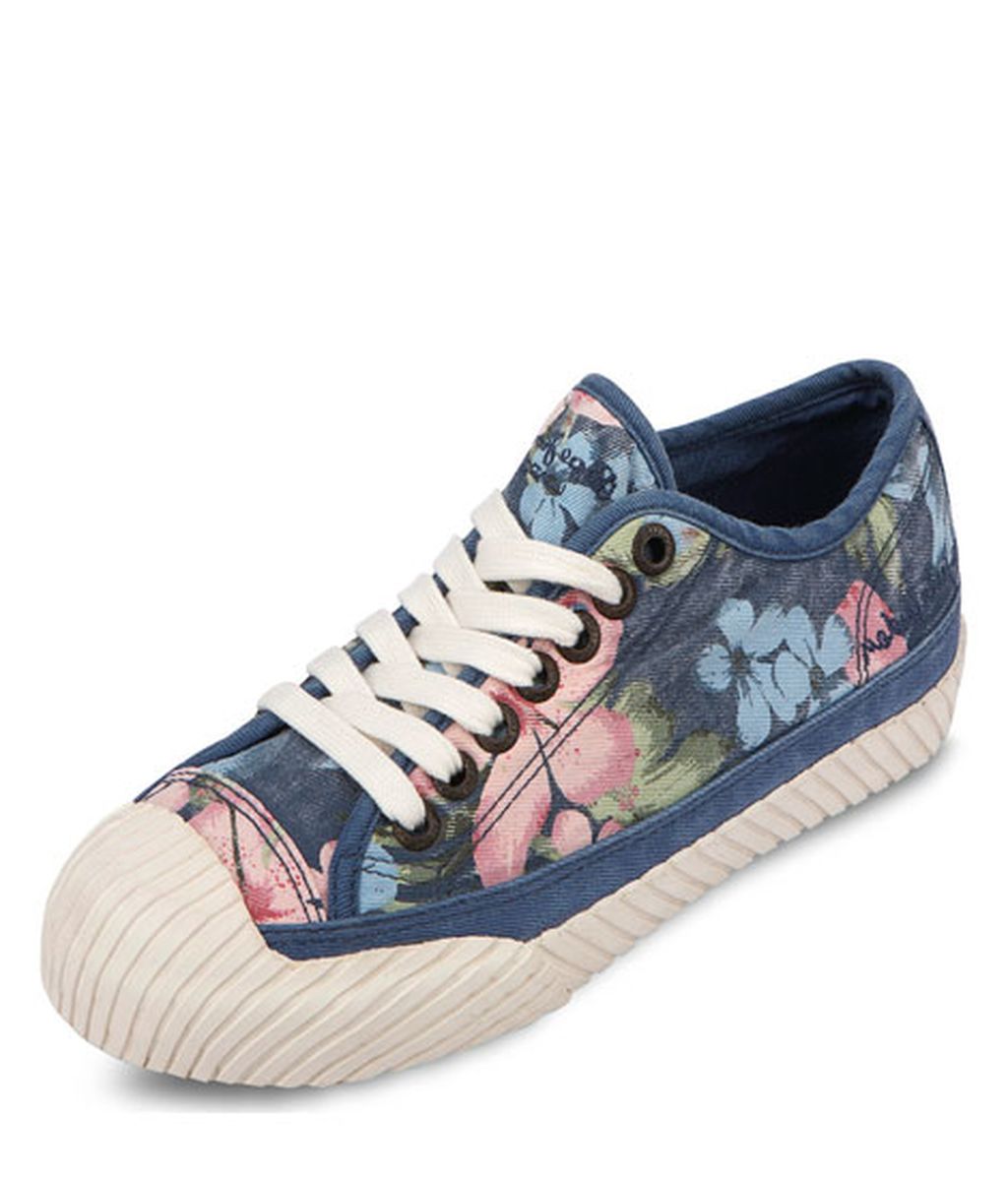 Con estampado de flores