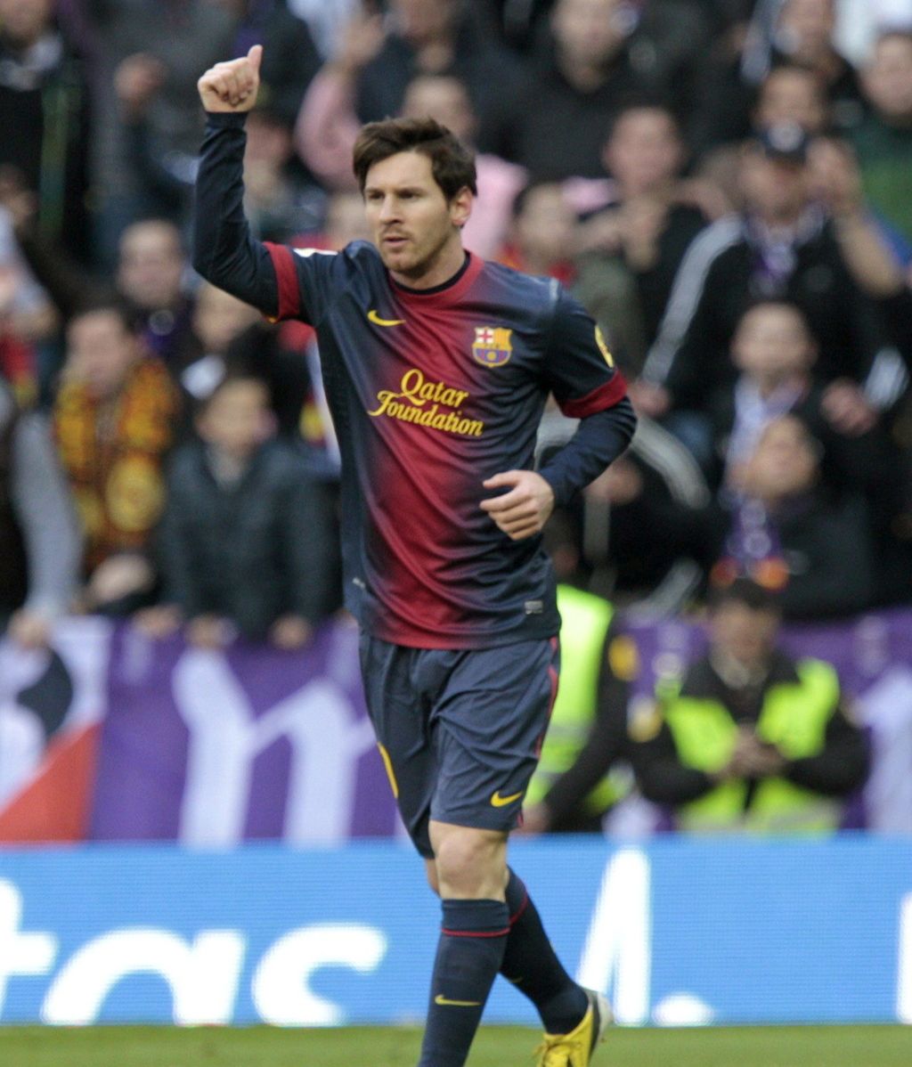 Messi marca el gol del empate 1-1 Messi marca el gol del empate 1-1