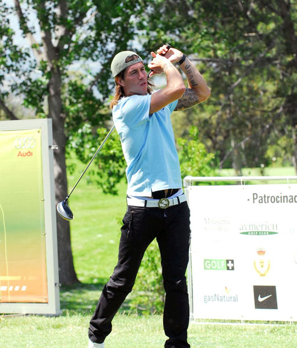 2009: El golf, uno de sus mayores hobbies