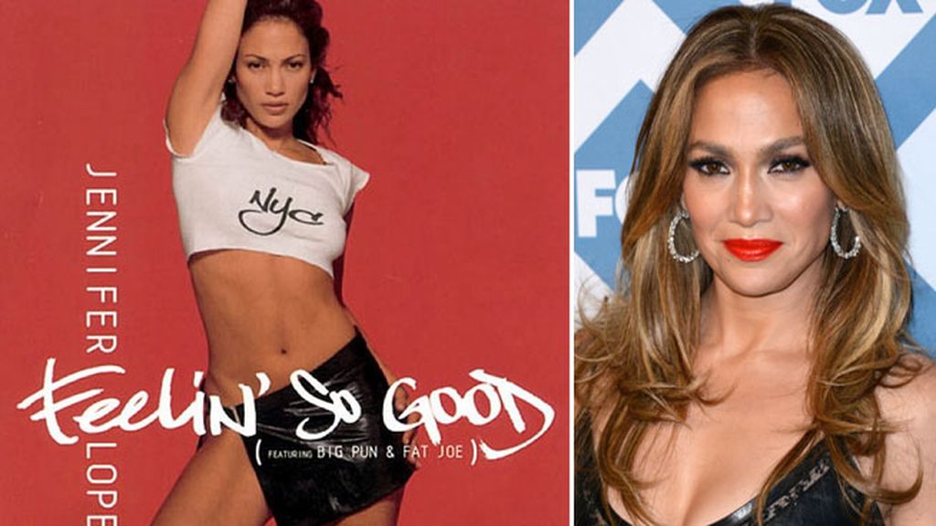 Una joven y sexy Jennifer Lopez