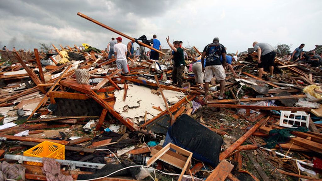 Oklahoma, arrasada por varios tornados