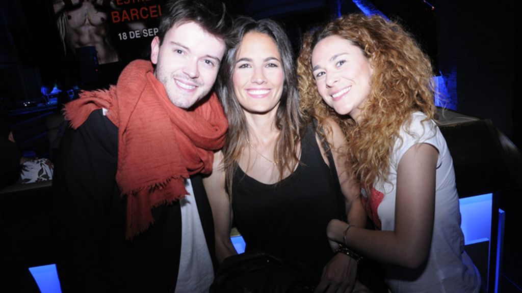 Antonio Díaz, María Chacón y Natalia Belda