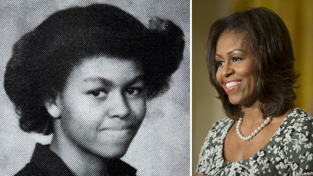 Michelle Obama en su anuario