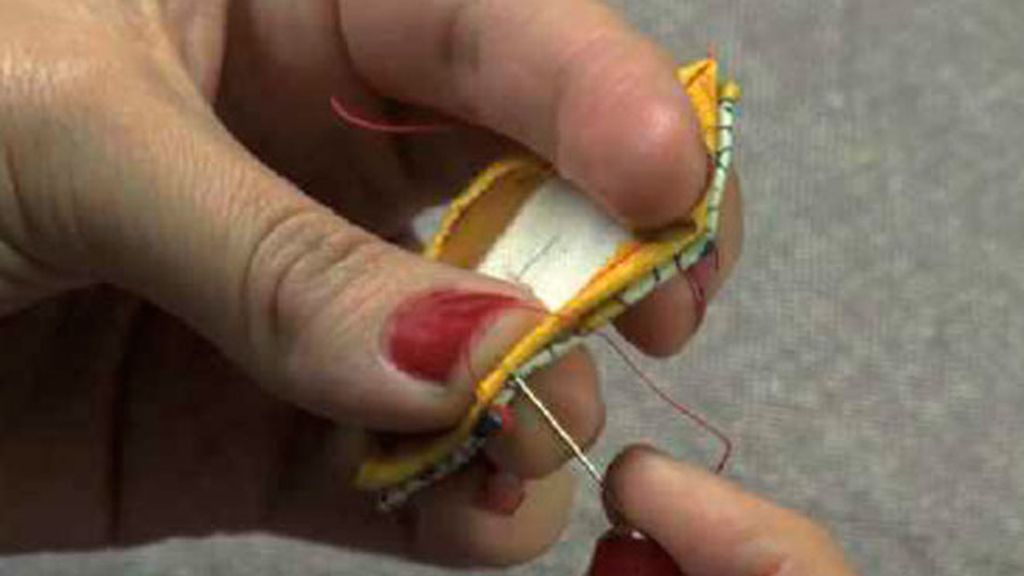 Tricotosas 19: Diadema Jardín de la abuela